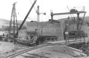 Baustelle Staustufe Limbach/Main