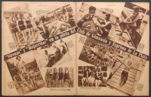 "Sirenas" y "Mojarritas" en la pileta del Club de Gimnasia y Esgrima de La Plata [Fotografías]
