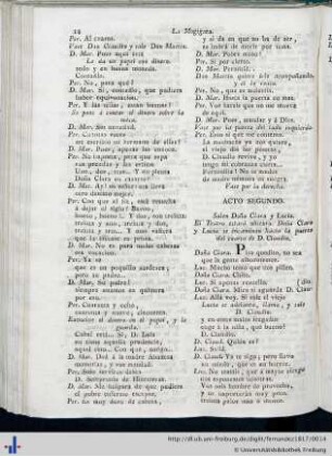 Acto segundo.