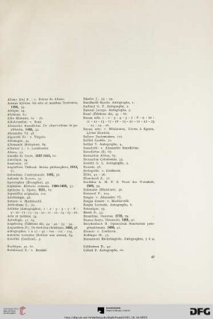 Table Générale