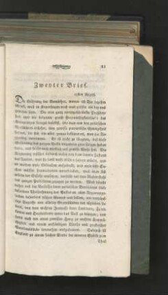 Zweyter Brief.