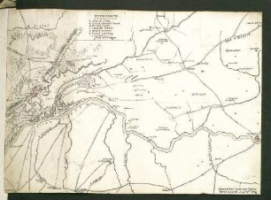WHK 33 Krieg mit Frankreich 1792-1805: Plan der Schlacht bei Talavera de la Reina am Tejo, 1809
