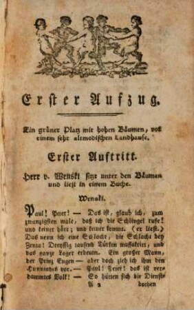 Irrthum auf allen Ecken : Lustspiel in fünf Aufz.