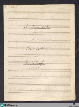 Seraphinen-Polka - Don Mus.Ms. 2612 : pf; C; WeiSt 125 SchLa no.1160