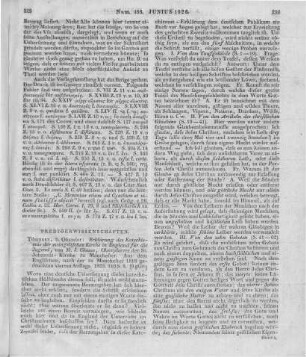 Clowes, J.: Erklaerung des Katechismus der evangelischen Kirche in England fuer die Jugend. Tübingen: Osiander 1825