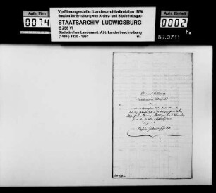 Flächenmaß und Flächennutzung, auch Gebäude und Finanzen im Oberamt