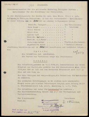 Horn, Anna Liese, geb. Pollmann, Dr. med.
