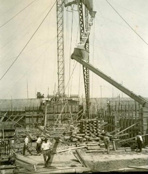 Dampfkraftwerk "Chade" Buenos Aires, Argentinien, 1926-1928