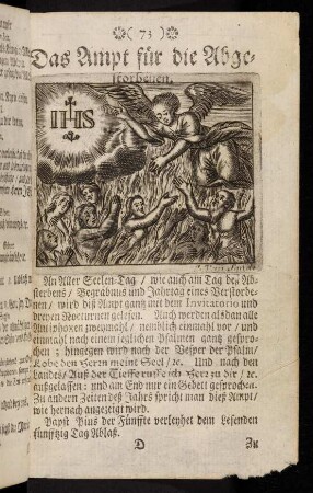 73-108, Das Ampt für die Abgestorbenen.