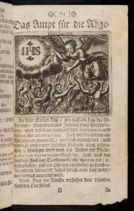 73-108, Das Ampt für die Abgestorbenen.
