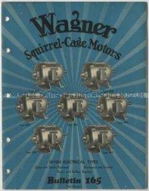 Motoren der Firma Wagner Electric Corporation in USA