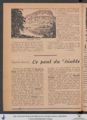Légende Messine: Le pont du Diable.