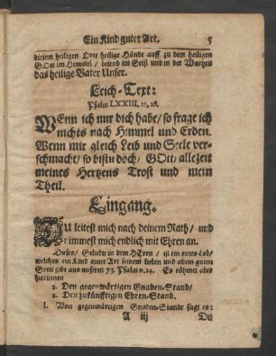 Leich-Text: Psalm LXXIII. 25. 26.