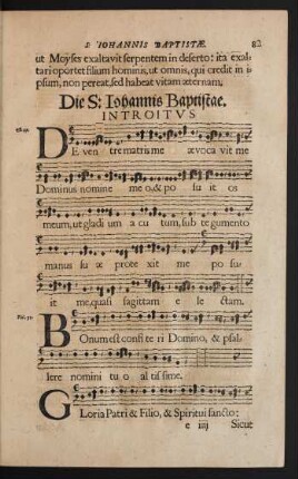 Die S: Iohannis Baptistae.