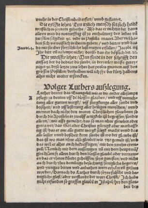 Volget Luthers außlegung.