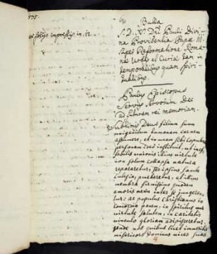 64r-67r, Bulla Pauli Papae III., 1535