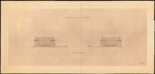 Stadion, Posen: Ansicht 1:200