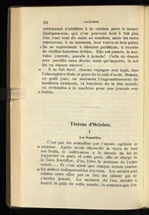 Vision's d'Octobre