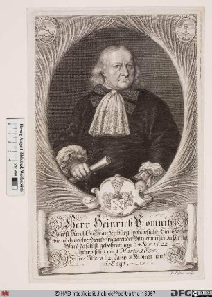 Bildnis Heinrich Promnitz