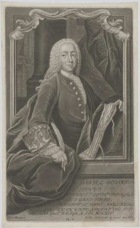 Bildnis des Johann Daniel Schoepflin