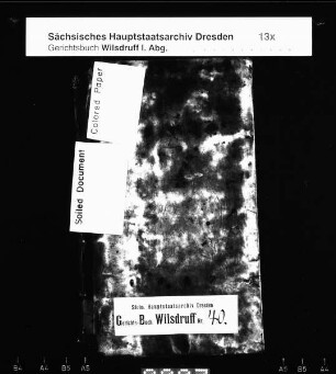 Gerichtshandelsbuch von Röhrsdorf bei Wilsdruff, Bd. 1
