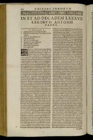 In Et Ad Decadem LXXXVII. - Decadis LXXXIX.