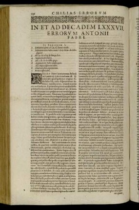 In Et Ad Decadem LXXXVII. - Decadis LXXXIX.