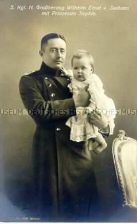 Wilhelm Ernst von Sachsen-Weimar-Eisenach mit Prinzessin Sophie