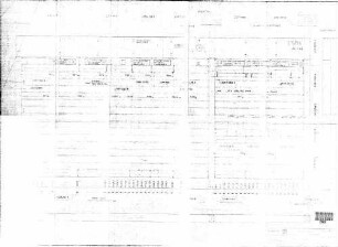 Stuttgart Hbf: Kopfbahnsteighalle, Informationstafeln -Zusammenstellung-, Kopfbahnsteighalle Empfangsgeb.