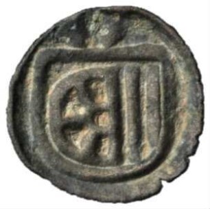 Fundmünze, Hohlpfennig, 1549