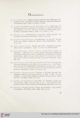 Ostasiatica (Nr. 193-223)