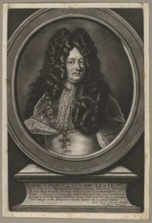 Bildnis des Christianus de Lente