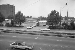 Karlsruher Messplatz mit Oststadthalle