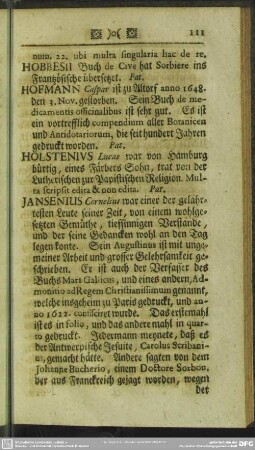 Jansenius - Juvenalis