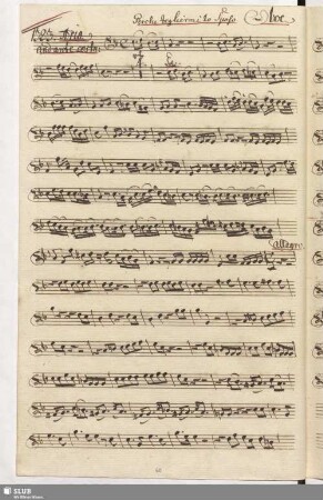 1323. Aria: Perche togliermi lo Sposo / Cimarosa, D.