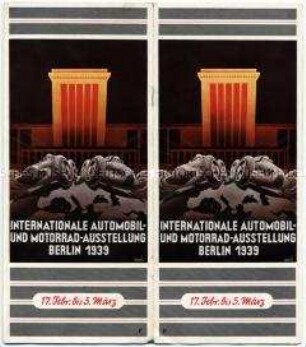 Ausstellungsführer zur Internationalen Automobil- und Motorrad-Ausstellung 1939 Berlin (französisch)