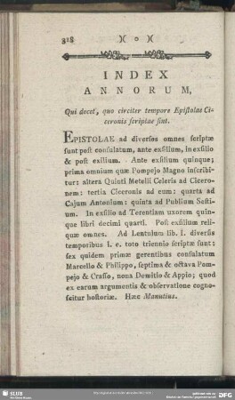 Index Annorum