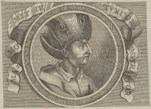 Bildnis von Mahomet IV., Sultan des Osmanischen Reiches