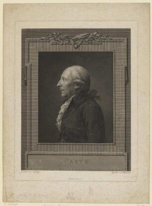 Bildnis des Garve