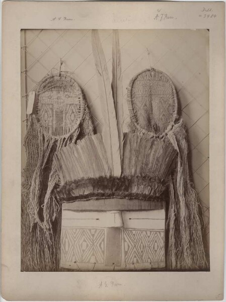 Masks collected by Karl von den Steinen during the 2nd Xingu Expedition