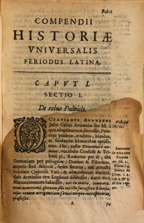 Compendium historiae universalis