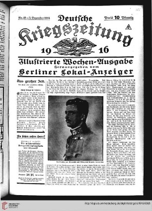 Hefte 49-53, Dezember 1916