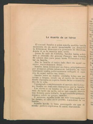 La muerte de un héroe