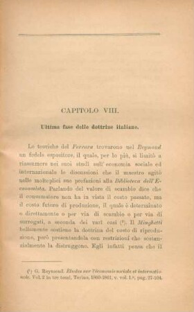 Capitolo VIII