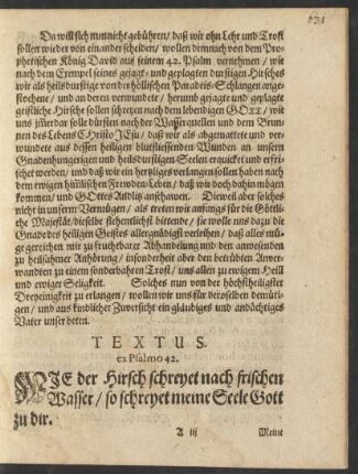 Textus. ex Psalmo 42.
