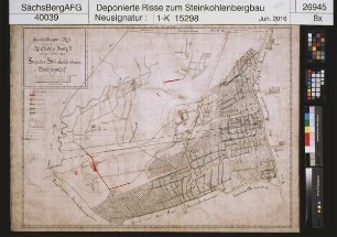 Oberhohndorfer Schader-Steinkohlenbauverein, Baue auf dem Rußkohlenflöz 2 (mit Nachbringungen)