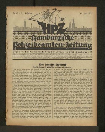 Der jüngste Aderlaß