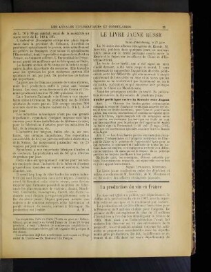 Le livre Jaune russe
