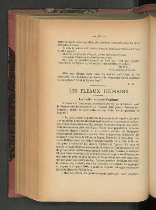 Les Fléaux Humains.