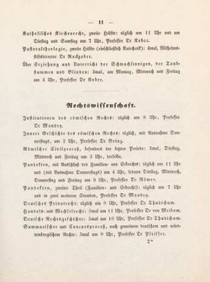 11-12, Rechtswissenschaft